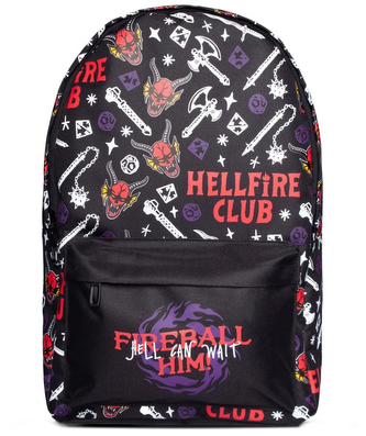 Batoh Netflix|Stranger Things: Hellfire Club (objem 17 litrů|29 x 41 x 14 cm)