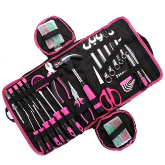 Sada nářadí HOME PINK 120 BAG, bez pouzdra SIXTOL Sada nářadí HOME PINK 120 BAG, bez pouzdra SIXTOL
