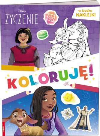 Disney życzenie Koloruję! FB-9101