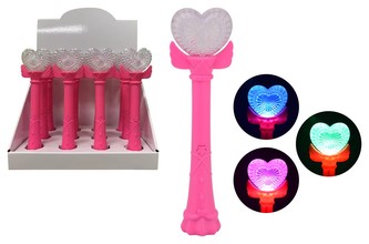 Magická hůlka se svítícím srdíčkem a zvukem