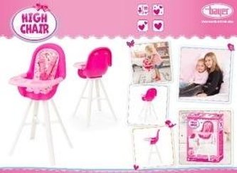 Wysokie krzeslo dla lalek Princess World Wysokie krzeslo dla lalek Princess World