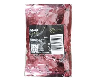 Konfetti foliowe kółeczka różowo-złote 2cm 250g