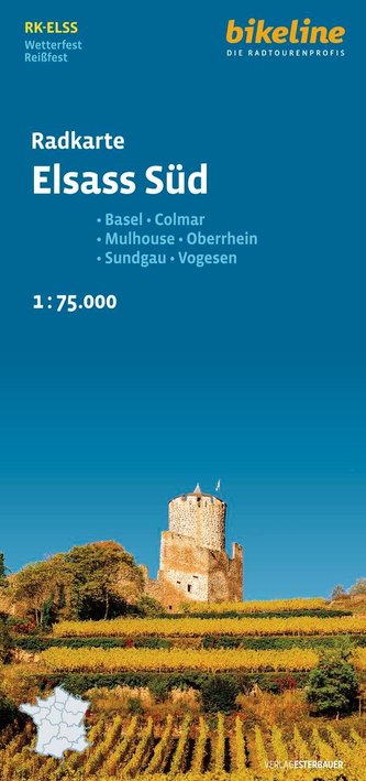 Radkarte Elsass Süd