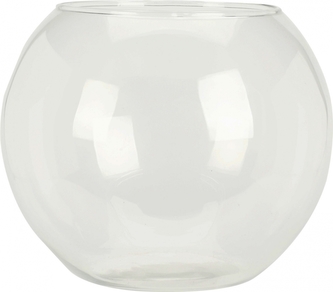 Skleněná miska z recyklovaného skla 13,5x15 cm