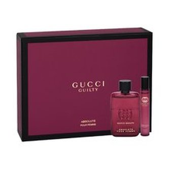 Gucci Guilty Absolute Pour Femme parfémovaná voda 50 ml + parfémovaná voda 7,4 ml