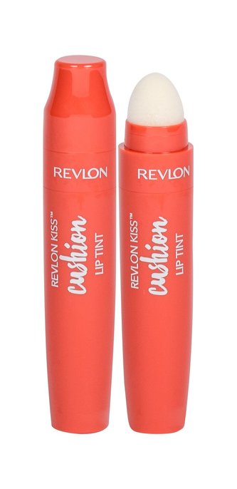 Revlon Revlon Kiss Rtěnka Cushion Lip Tint 4,4 ml 250 High End Coral pro ženy