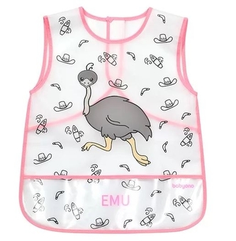 Dětský bryndák, zástěrka, bryndák ACTIVE BABY  - Emu, BabyOno