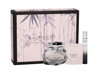 Gucci Gucci Bamboo parfémovaná voda 75 ml + tělové mléko 100 ml + parfémovaná voda 7,4 ml