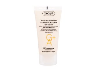 Ziaja Face Mask + Scrub Pleťová maska With Glycolic Acid 55 ml pro ženy
