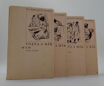 Vojna a mír (komplet I.-IV.díl)
