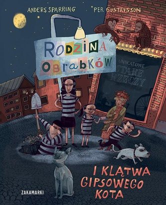 Rodzina Obrabków i klątwa gipsowego kota Rodzina Obrabków i klątwa gipsowego kota