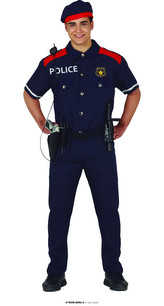 Policajt pánský kostým L 52/54