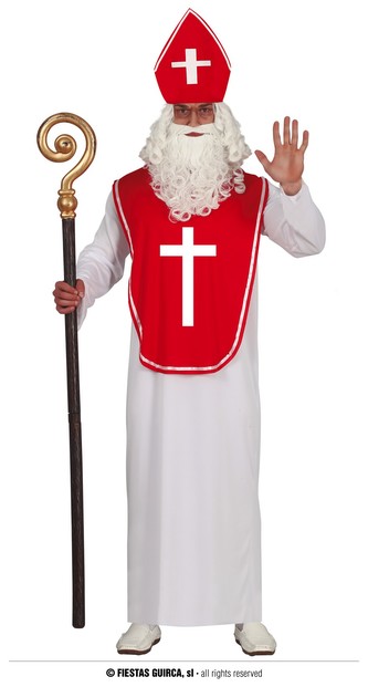 Mikuláš - kostým s mitrou L 52/54