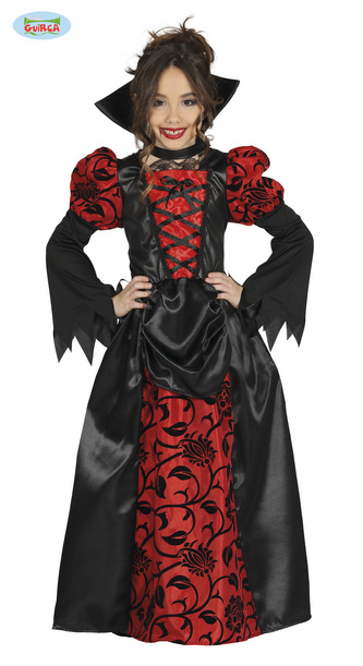 Dětský vampíří kostým 7-9 let