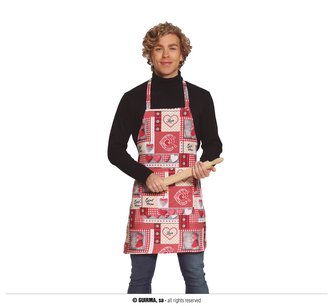 Kuchyňská dekorativní zástěra 60x75 cm