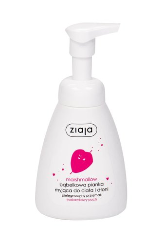 Ziaja Marshmallow Tekuté mýdlo Hands & Body Foam Wash 250 ml pro ženy