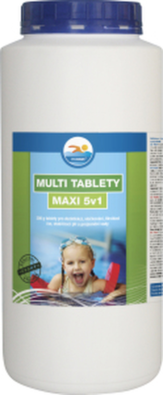 Probazen Multi tablety Maxi 5v1 multifunkční tablety do bazénů, 2,4 kg
