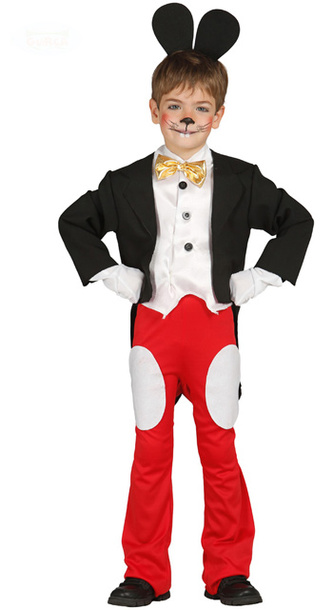 Kostým mickey mouse 3-4 roky