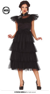 Wednesday večerní šaty dámský kostým S 36/38