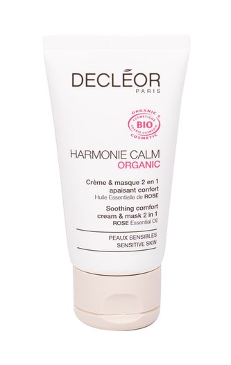 Decleor Harmonie Calm Denní pleťový krém Organic 50 ml Cream & Mask pro ženy