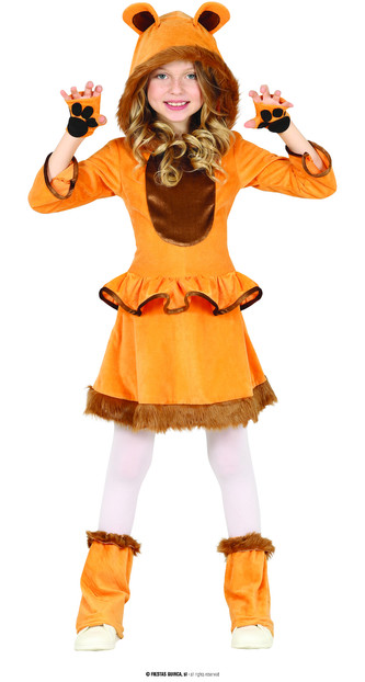 Lvice dětský kostým 7-9 let