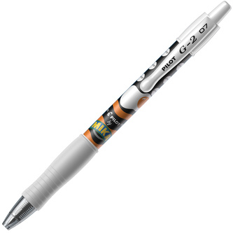 Gelové pero "G-2 - Mika Limited Edition", černá, 0,32 mm, stiskací mechanismus, PILOT