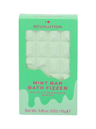 Makeup Revolution London I Heart Revolution Pěna do koupele Chocolate Bar Bath Fizzer 110 g Mint pro ženy