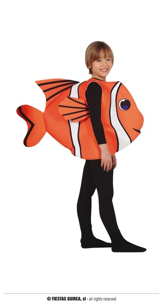 Nemo kostým dětský ryba 3-4 roky
