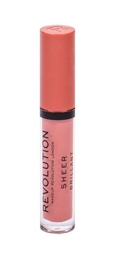 Makeup Revolution London Sheer Brillant Lesk na rty 3 ml 106 Glorified pro ženy