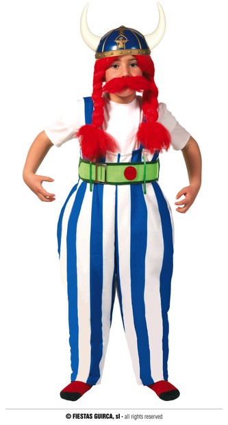 Obelix kostým dětský 7-9 let