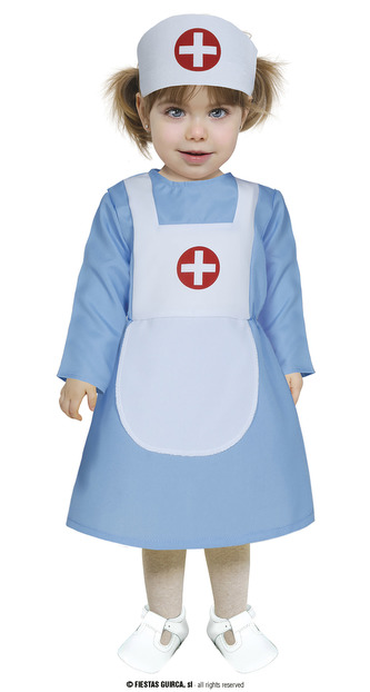 Zdravotní sestřička kostým pro nejmenší 18-24 měsíců