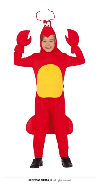 Krab dětský kostým 5-6 let
