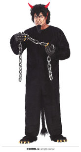 Krampus čert pánský kostým M 48/50