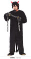 Krampus čert pánský kostým M 48/50