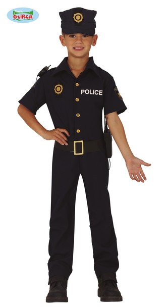 Policista dětský kostým 7-9 let