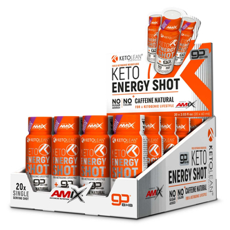Amix KetoLean Keto goBHB Energy Shot forest fruit 20 x 60 ml