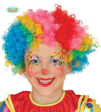 Paruka dětská multicolor - klaun Paruka dětská multicolor - klaun