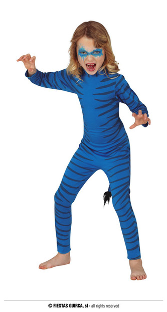 Avatar kostým - overal 10-12 let