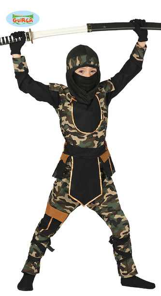 Ninja Commando - kostým 10-12 let