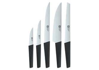 SADA KUCHYŇSKÝCH NOŽŮ EDGE V BLOKU, 5 KS - doprava zdarma