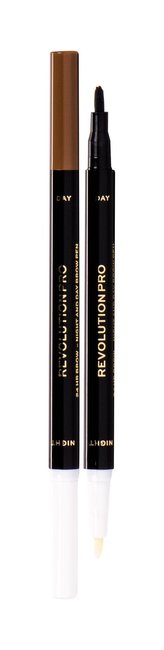 Makeup Revolution London Revolution PRO Tužka na obočí Day & Night Brow Pen 1,6 ml Ash Brown pro ženy