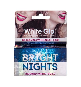 White Glo Bright Nights Bělení zubů Whitening Films 6 ks unisex