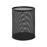 Drátěný kalíšek na tužky střední, černý