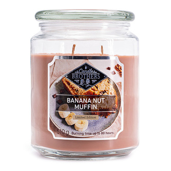 Duftkerze Banana Nut Muffin - 510g, Muffin s banánem a ořechy 510g