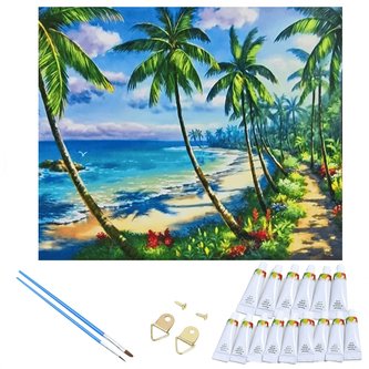 Malování podle čísel 30x40 cm - Pláž