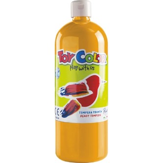 Temperová barva Toy color 1000ml - tmavě žlutá