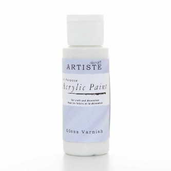 Akrylový barevný lak DOA 763008 59 ml - Gloss Varnish