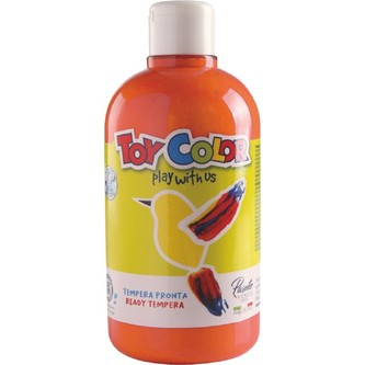 Temperová barva Toy color 500ml - oranžová