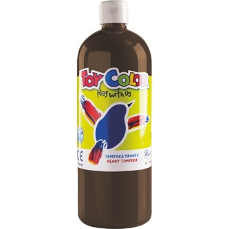 Temperová barva Toy Color 1000ml - hnědá