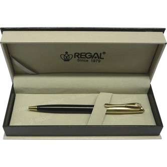 Kuličkové pero Regal Cronos černá - 122919B Kuličkové pero Regal Cronos černá - 122919B